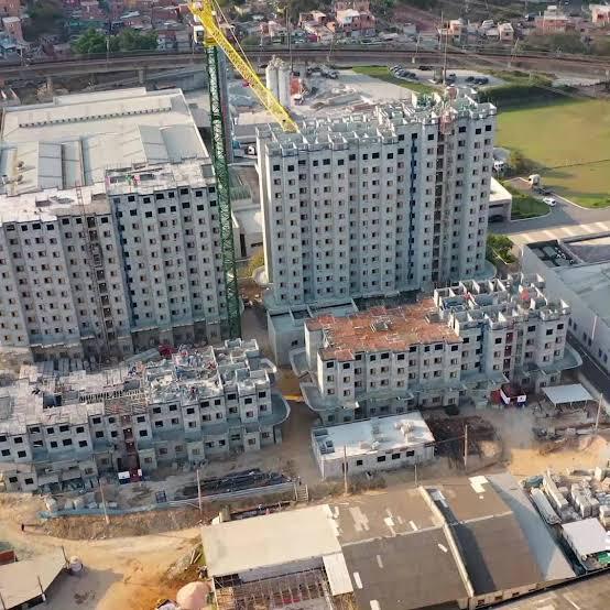 Condomínio residencial finalizado