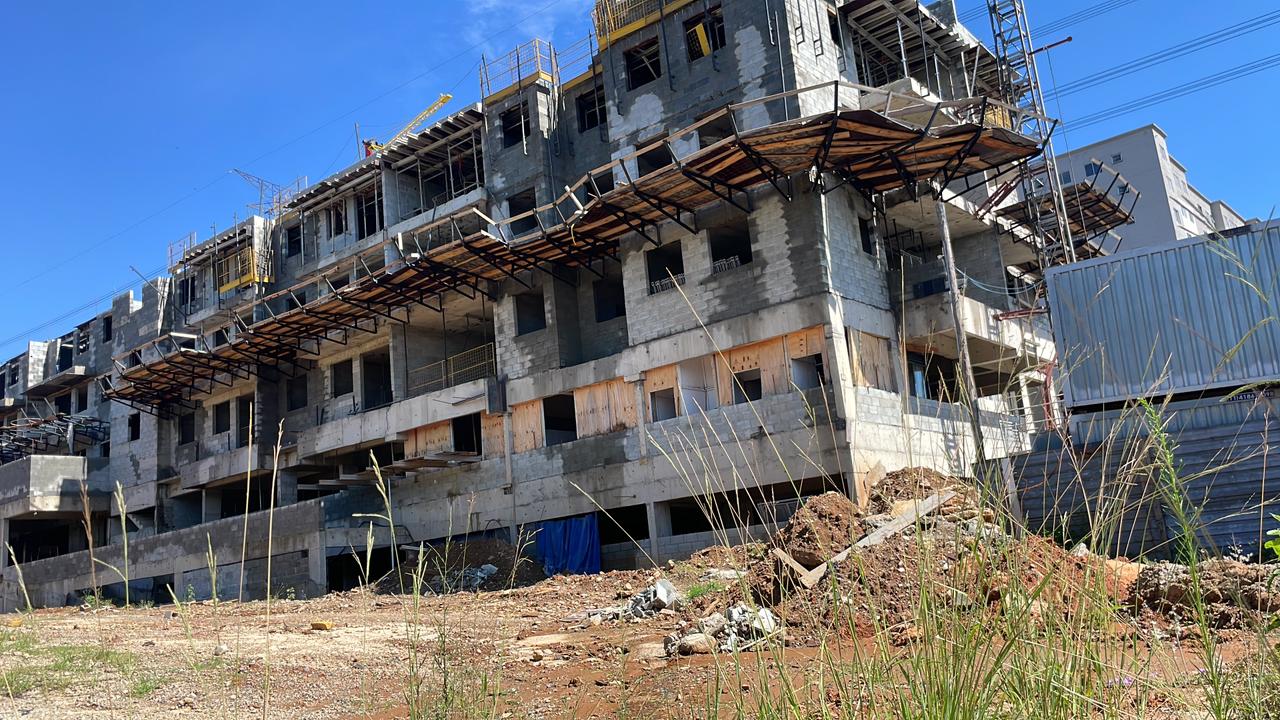 Obra predial e comercial executada pela Jet Construplan em São Paulo